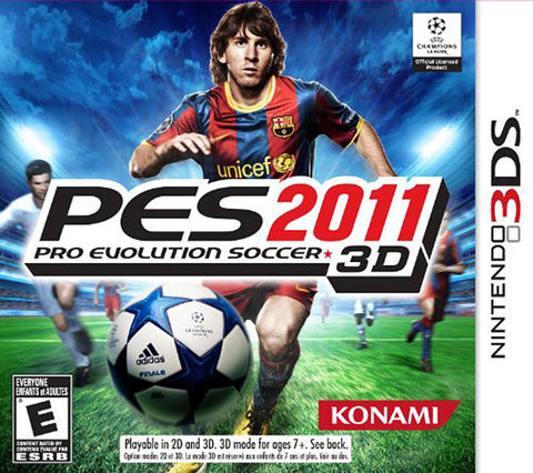Pro Evolution Soccer 2011 (Trilingual Cover) (3DS) 3DS Game 