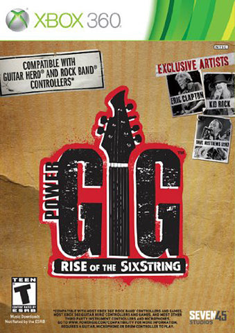 Power Gig - Rise of the SixString (Game Only) (XBOX360) XBOX360 Game 