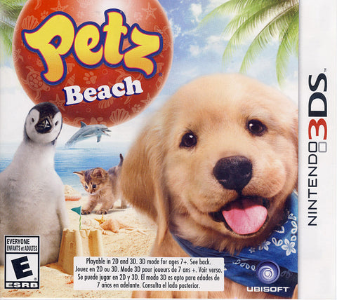 Petz Beach (3DS) 3DS Game 
