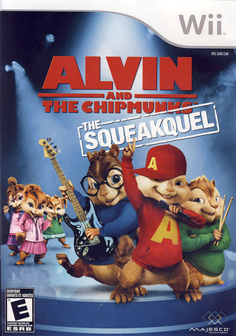 Alvin And The Chipmunks - The Squeakquel (Bilingual Cover) (NINTENDO WII) NINTENDO WII Game 
