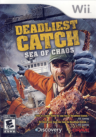 Deadliest Catch - Sea of Chaos (Bilingual Cover) (NINTENDO WII) NINTENDO WII Game 