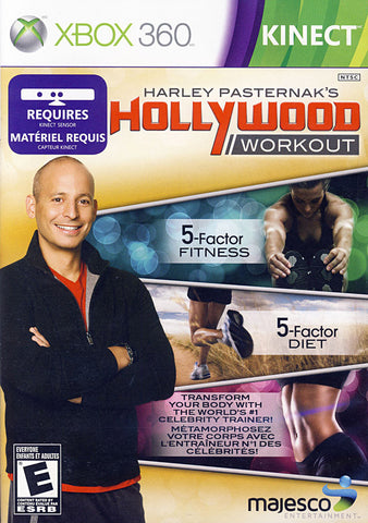 Harley Pasternak s - Hollywood Workout (Kinect) (Bilingual Cover) (XBOX360) XBOX360 Game 