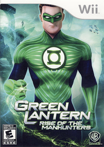 Green Lantern - Rise of the Manhunters (Bilingual Cover) (NINTENDO WII) NINTENDO WII Game 