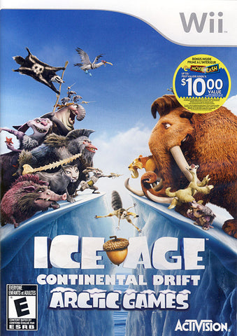 Ice Age - Continental Drift (Bilingual Cover) (NINTENDO WII) NINTENDO WII Game 