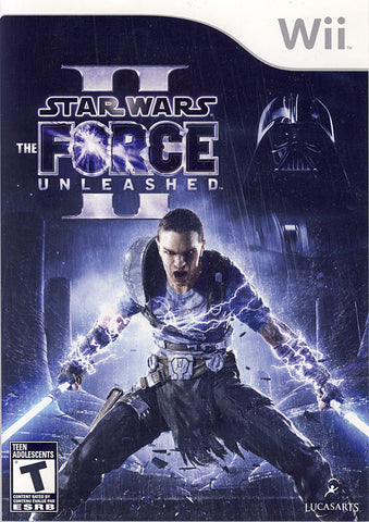 Star Wars - The Force Unleashed II (2) (Bilingual Cover) (NINTENDO WII) NINTENDO WII Game 