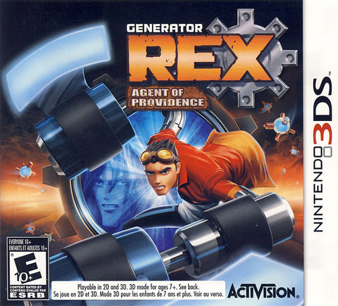 Generator Rex - Agent Of Providence (Bilingual Cover) (3DS) 3DS Game 