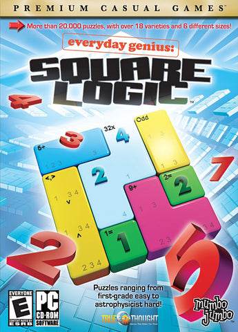 Everyday Genius - SquareLogic (PC) PC Game 