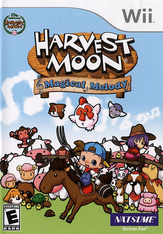 Harvest Moon - Magical Melody (NINTENDO WII) NINTENDO WII Game 