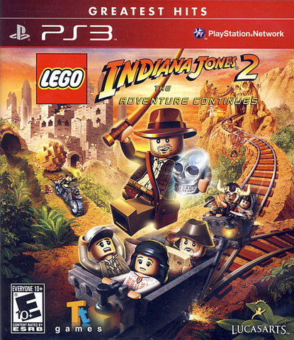 LEGO Indiana Jones 2 - The Adventure Continues (PLAYSTATION3) PLAYSTATION3 Game 