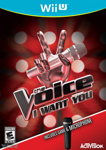 The Voice - I Want You (Bundle with Microphone) (NINTENDO WII U) NINTENDO WII U Game 