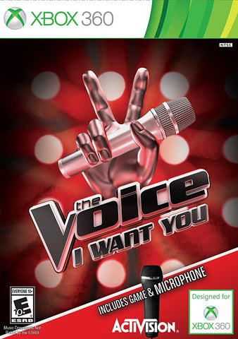 The Voice - I Want You (Bundle with Microphone) (XBOX360) XBOX360 Game 