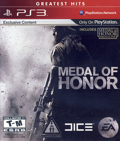Medal of Honor (PLAYSTATION3) PLAYSTATION3 Game 