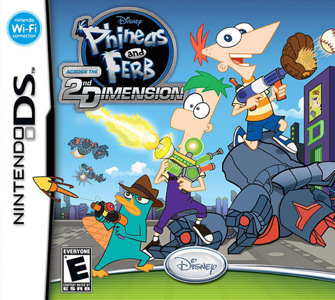 Phineas and Ferb - Across the 2nd Dimension (DS) DS Game 