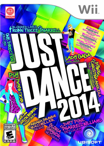 Just Dance 2014 (Trilingual Cover) (NINTENDO WII) NINTENDO WII Game 