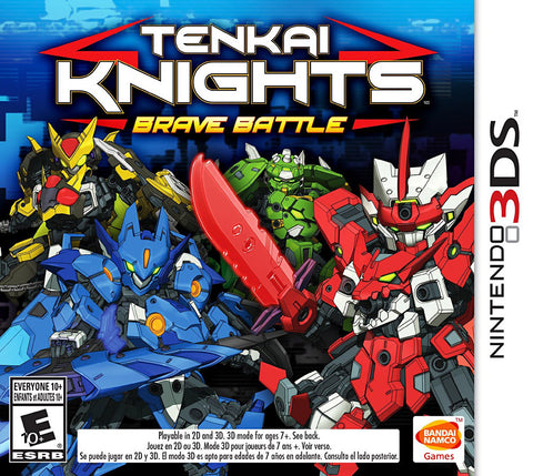 Tenkai Knights - Brave Battle (Trilingual Cover) (3DS) 3DS Game 