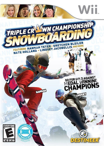 Triple Crown Championship Snowboarding (NINTENDO WII) NINTENDO WII Game 