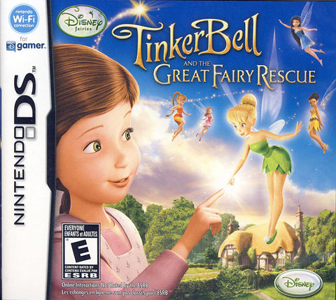 Tinkerbell and the Great Fairy Rescue (Bilingual Cover) (DS) DS Game 