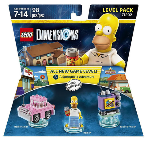 LEGO Dimensions - The Simpsons Level Pack (Toy) (TOYS) TOYS Game 