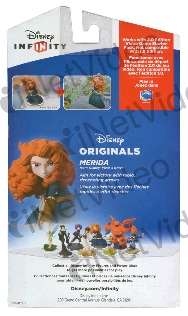 Disney Infinity 2.0 Edition Originals (Merida Figure) (Toy) (TOYS) on