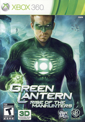 Green Lantern - Rise of the Manhunters (Bilingual Cover) (XBOX360) XBOX360 Game 