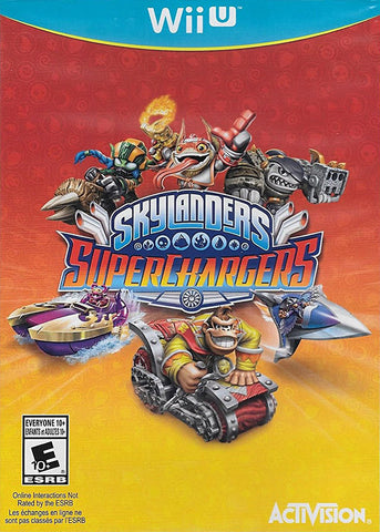 Skylanders Superchargers (Game Only ) (Bilingual Cover) (NINTENDO WII U) NINTENDO WII U Game 