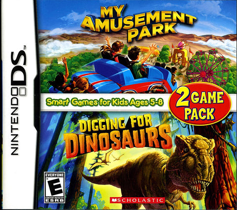My Amusement Park / Digging for Dinosaurs (DS) DS Game 