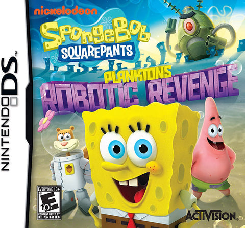 SpongeBob SquarePants - Plankton s Robotic Revenge (DS) DS Game 