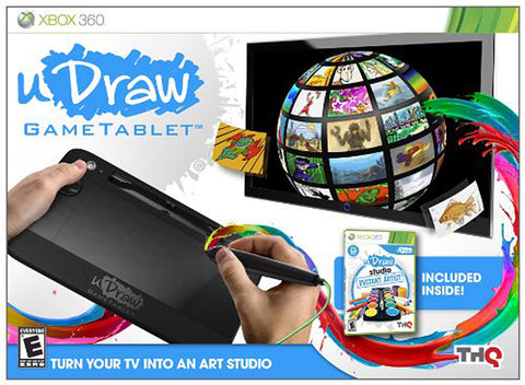 uDraw Game tablet w/ uDraw Studio: Instant Artist (XBOX360) XBOX360 Game 