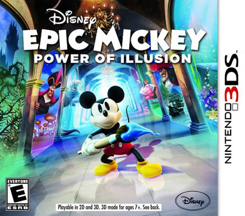 Disney Epic Mickey - Power of Illusion (3DS) 3DS Game 