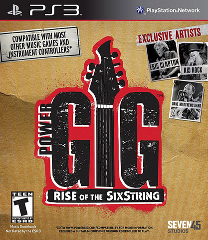 Power Gig - Rise of the SixString (Game Only) (PLAYSTATION3) PLAYSTATION3 Game 