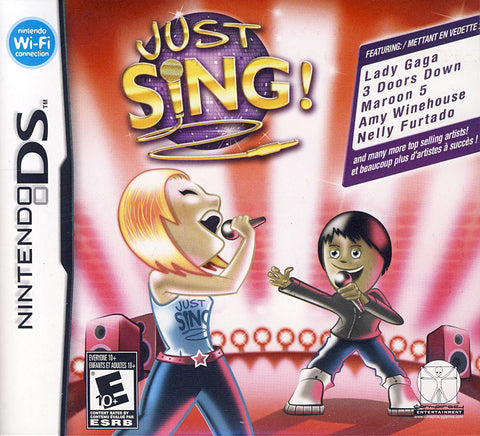 Just Sing (Bilingual Cover) (DS) DS Game 