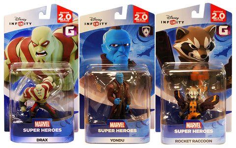 Disney Infinity 2.0 - Guardians of the Galaxy Bundle 2 (3-Pack) (Toy) (TOYS) TOYS Game 