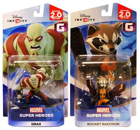 Disney Infinity 2.0 - Marvel Super Heroes - Drax and Rocket Raccoon Bundle (2-Pack) (Toy) (TOYS) TOYS Game 