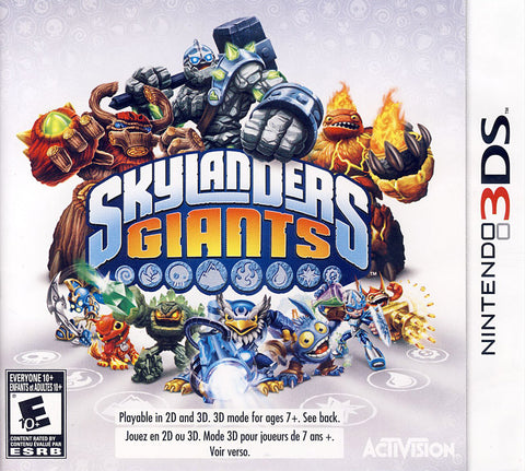 Skylanders Giants (Game Only) (Bilingual Cover) (3DS) 3DS Game 