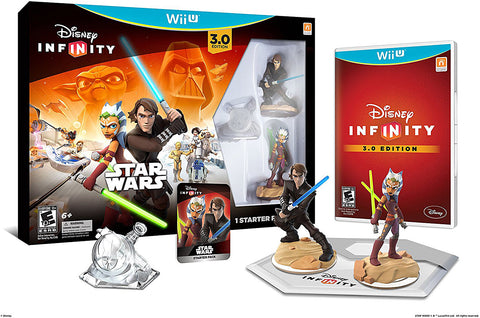Disney Infinity 3.0 - Star Wars Starter Pack (NINTENDO WII U) NINTENDO WII U Game 