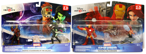 Disney Infinity 2.0 - Guardians Of The Galaxy and Avengers Playset Bundle (Toy) (TOYS) TOYS Game 
