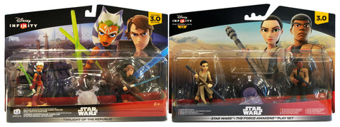 Disney Infinity 3.0 - Star Wars Twilight of the Republic and Force Awakens Playset Bundle (Toy) (TOYS) TOYS Game 