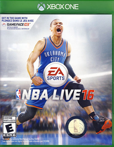 NBA Live 16 (Bilingual Cover) (XBOX ONE) XBOX ONE Game 