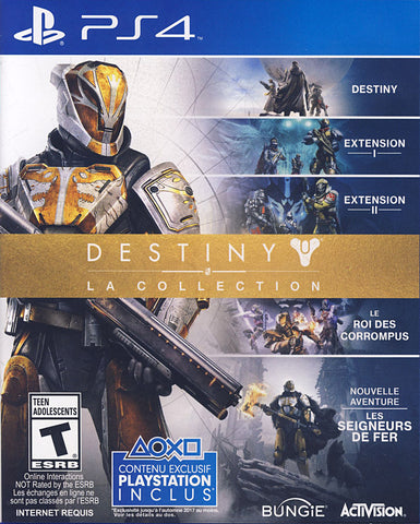 Destiny - The Collection (French Version Only) (PLAYSTATION4) PLAYSTATION4 Game 