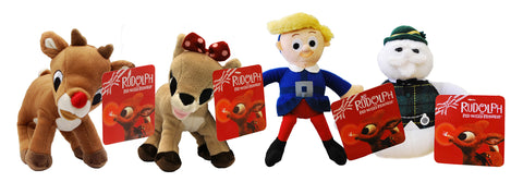 Rudolph the Red Nosed Reindeer Plush Pack (4-Pack) (TOYS) TOYS Game 