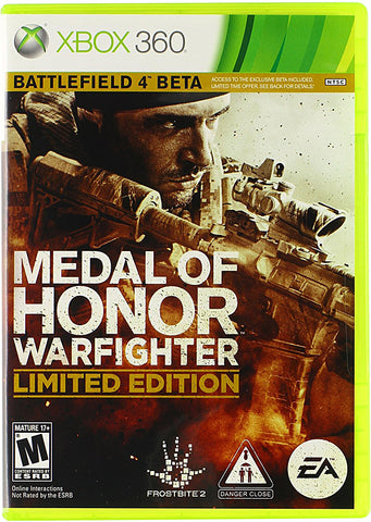 Medal of Honor- Warfighter (Limited Edition) (XBOX360) XBOX360 Game 