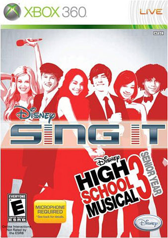 DisneySing it: High School Musical 3 Senior Year (Game Only) (XBOX360) XBOX360 Game 