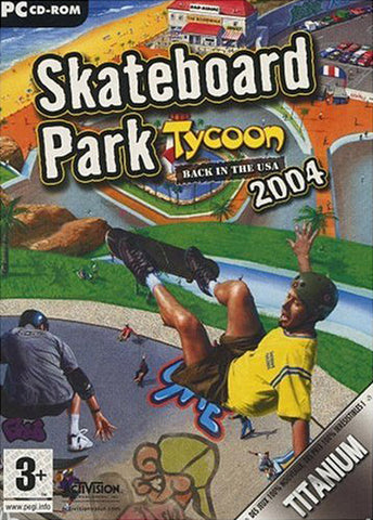 Skateboard Park Tycoon - Back in the USA 2004 (French Version Only) (PC) PC Game 