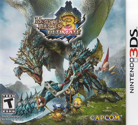 Monster Hunter 3 Ultimate (3DS) 3DS Game 
