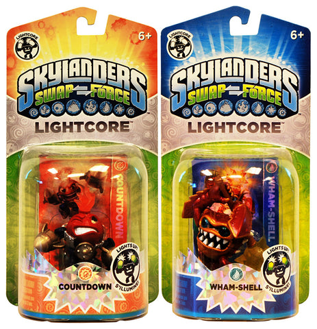 Skylanders Swap Force - Lightcore Countdown / Lightcore Wham-Shell (2-Pack) (TOYS) TOYS Game 