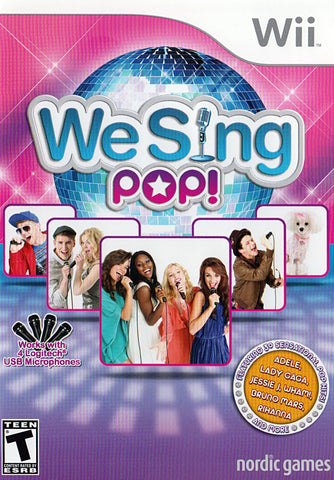 We Sing Pop! (NINTENDO WII) NINTENDO WII Game 