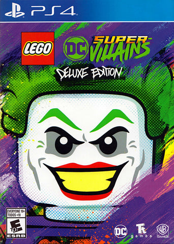 LEGO DC Super-Villains (Deluxe Edition) (Bilingual) (PLAYSTATION4) PLAYSTATION4 Game 