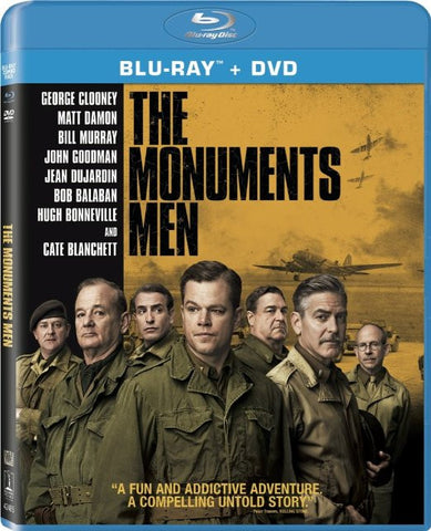 The Monuments Men (Blu-Ray +DVD +Digital HD) [Blu-ray] BLU-RAY Movie 