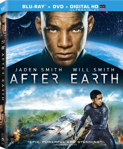After Earth (Two Disc Combo: Blu-ray / DVD + UltraViolet Digital Copy ) (Blu-ray) BLU-RAY Movie 