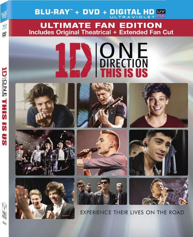 One Direction - This Is Us (Blu-ray + DVD) (Blu-ray) BLU-RAY Movie 